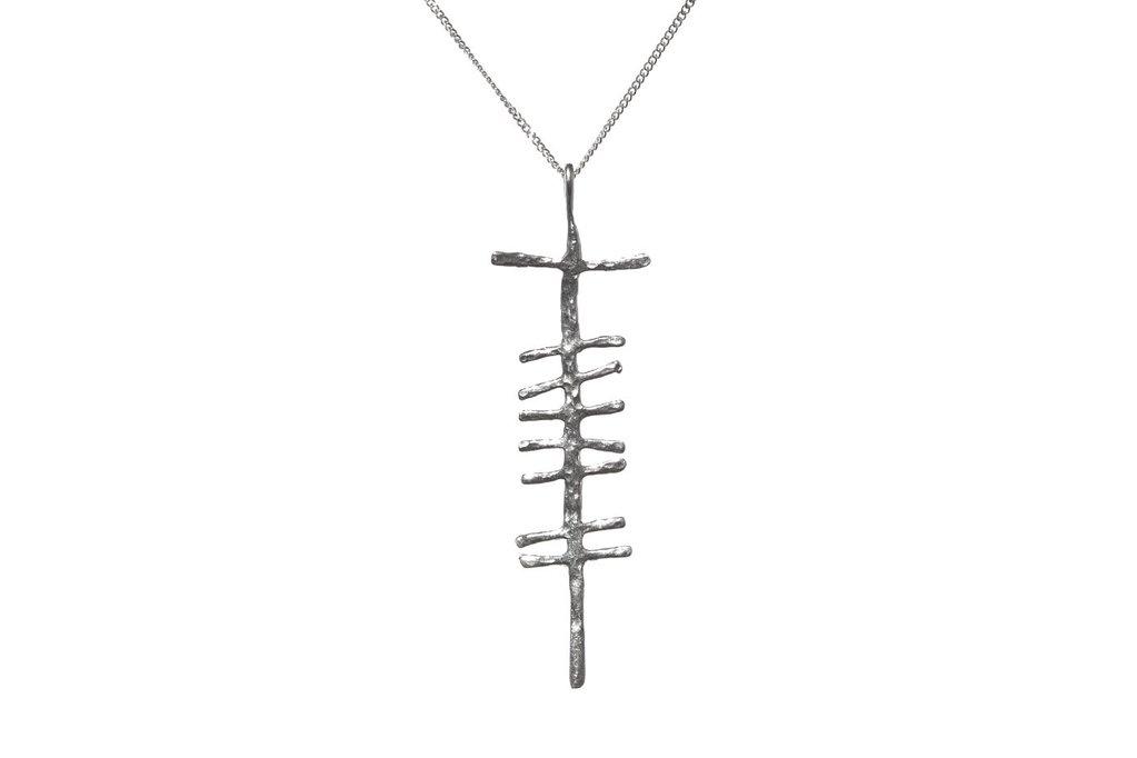 love ogham necklace